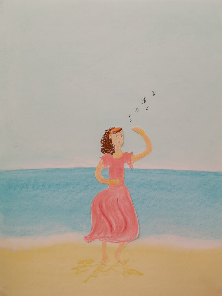 Neotype_Feminin_chante_Danse_art-therapie-evolutive-dessin